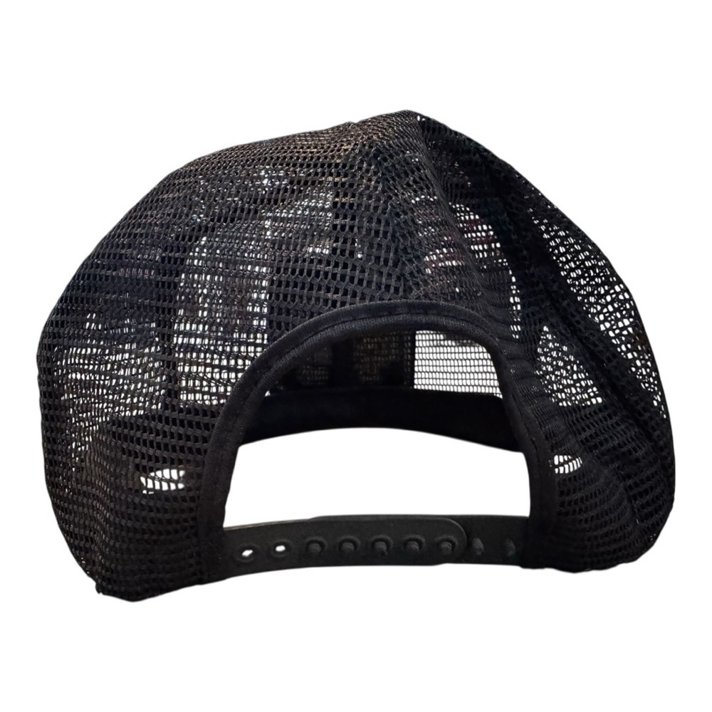Jack Daniel's Lynchburg Lemonade Patch Black Mesh SnapBack Trucker Hat - Picture 4 of 6